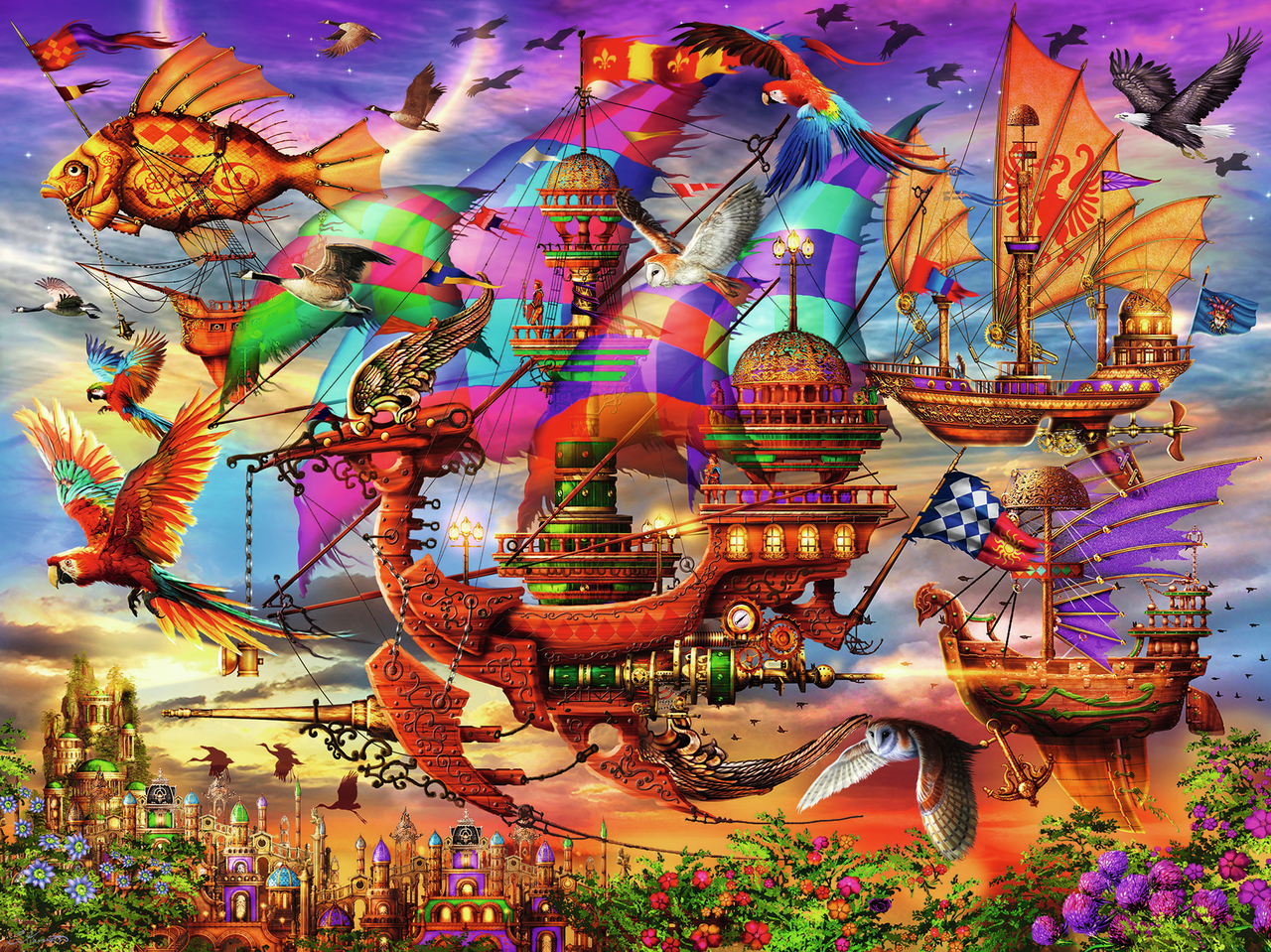 Ravensburger - The Flight - 1500 bitar