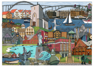 Ravensburger – Norway Karmoy Haugesund – 1000 bitar