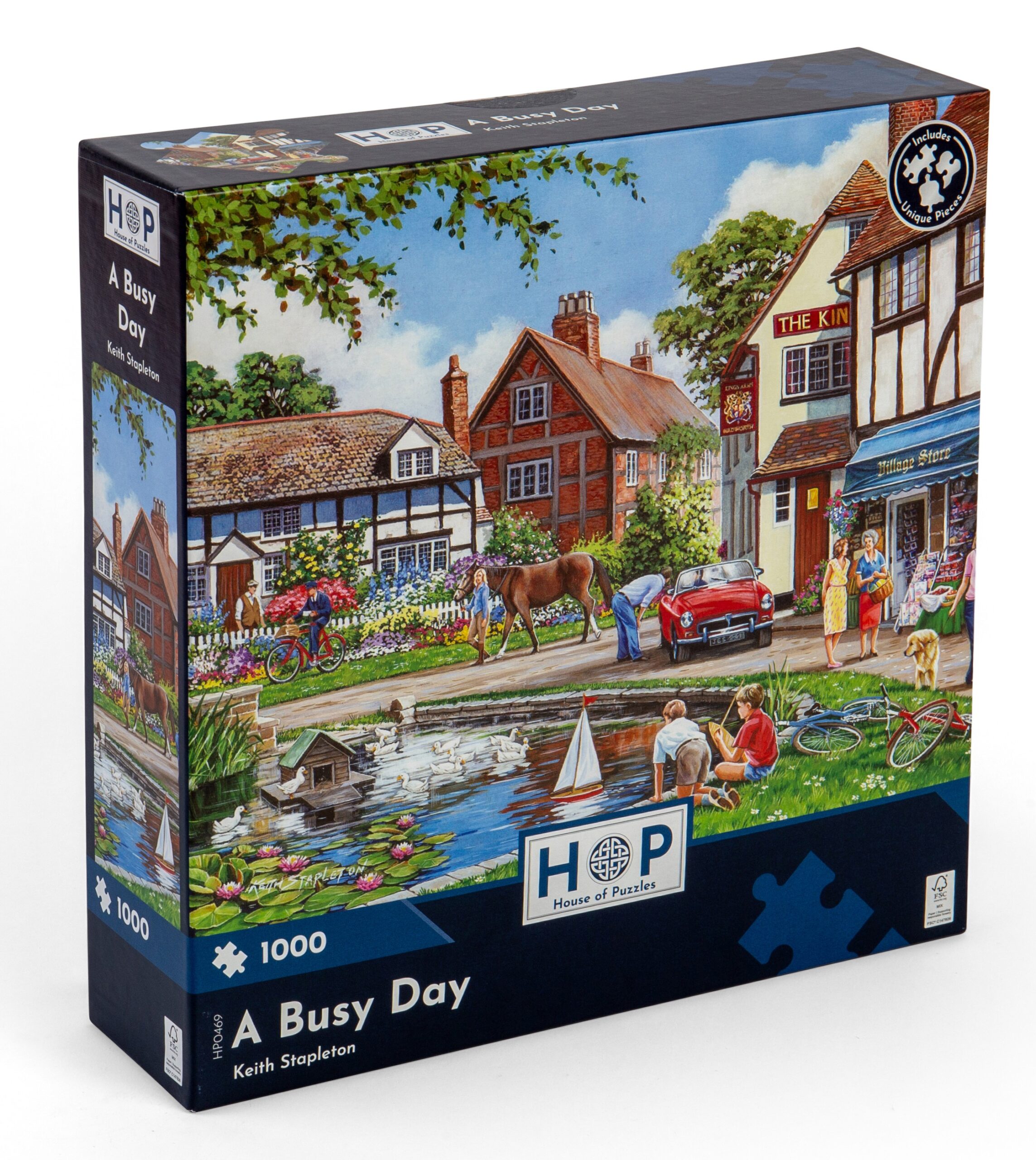 HOP - A Busy Day - 1000 bitar