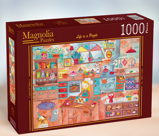Magnolia - Colorful Bakery - 1000 bitar