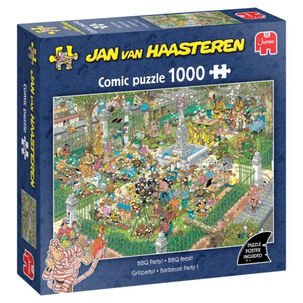 Jan Van Haasteren - The BBQ Party - 1000 Bitar