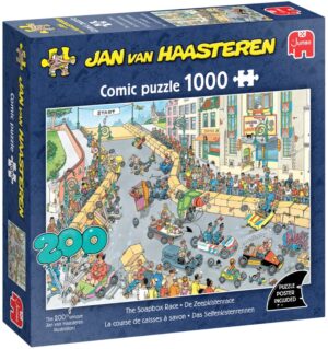 Jan Van Haasteren – The Soapbox Race – 1000 Bitar