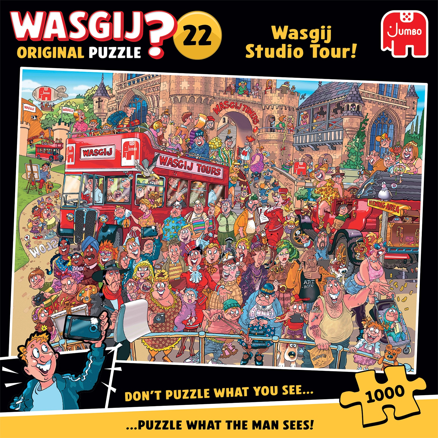 Wasgij - Original 22 - Studio Tour! - 1000 bitar