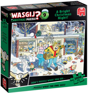 Wasgij – Christmas 9 – A Bright Christmas Night! – 1000 bitar