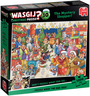 Wasgij – Christmas 10 – The Mystery Shopper! – 1000 bitar