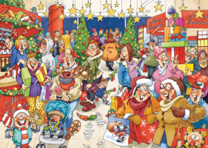 Wasgij – Christmas 10 – The Mystery Shopper! – 1000 bitar