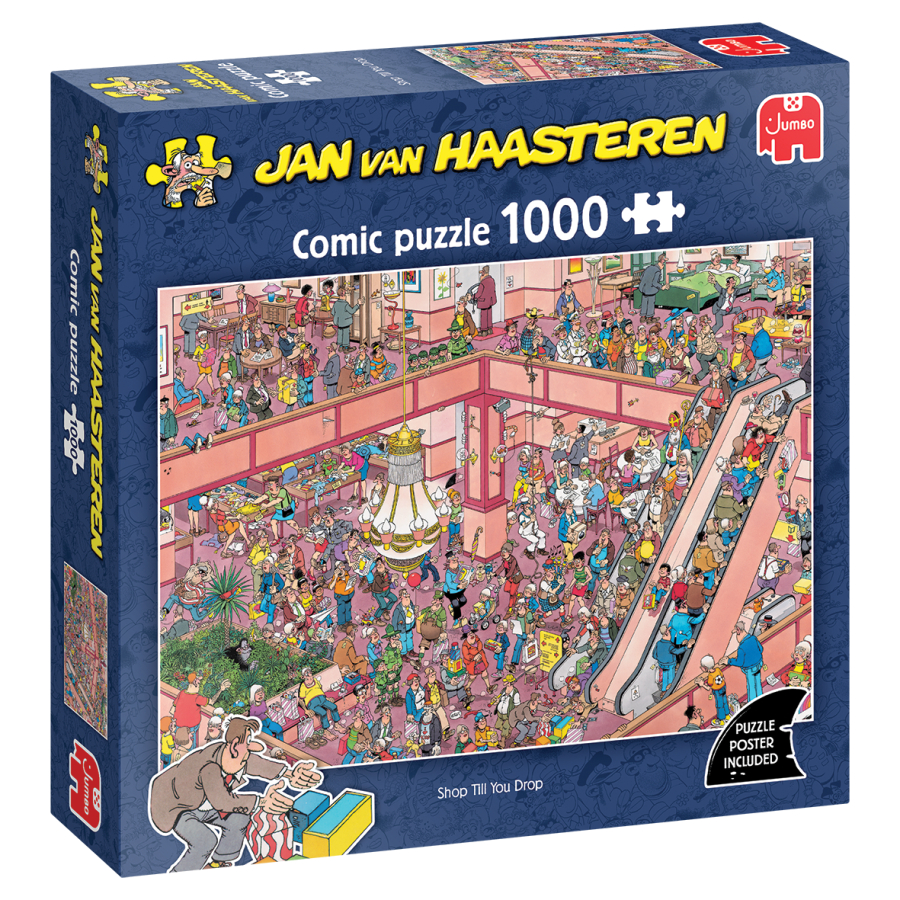 Jan Van Haasteren - Shop Till You Drop - 1000 Bitar