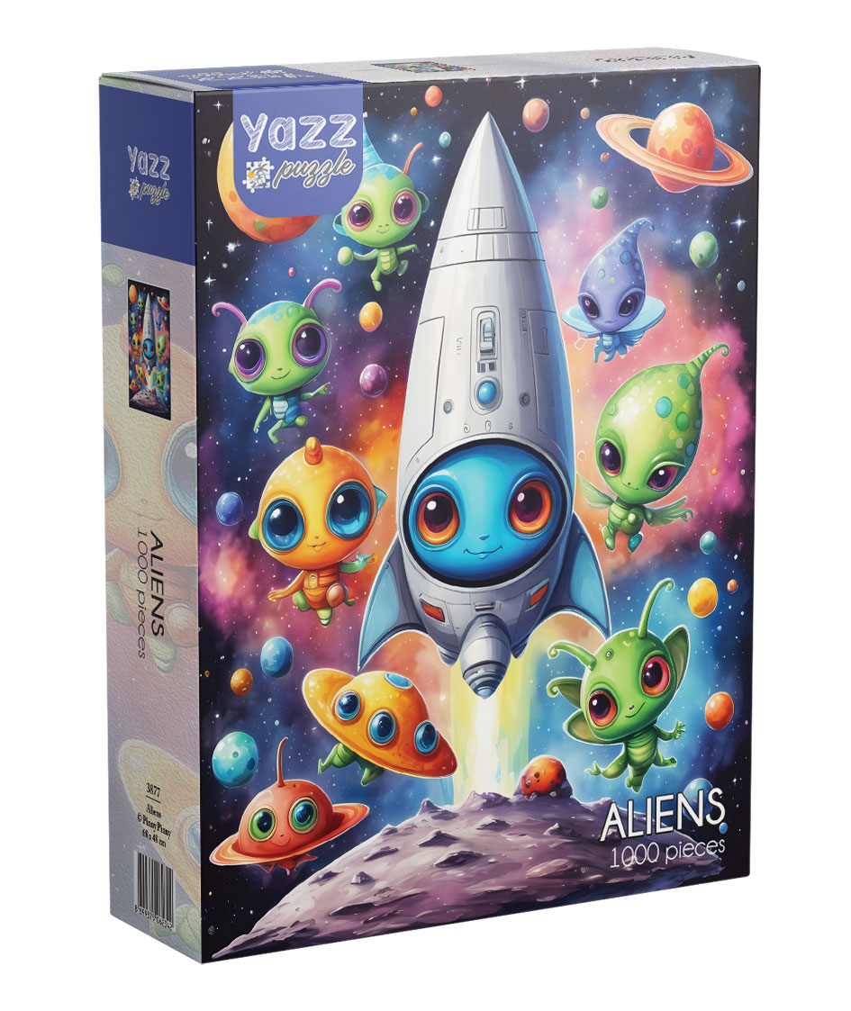 Yazz Puzzle - Aliens - 1000 bitar