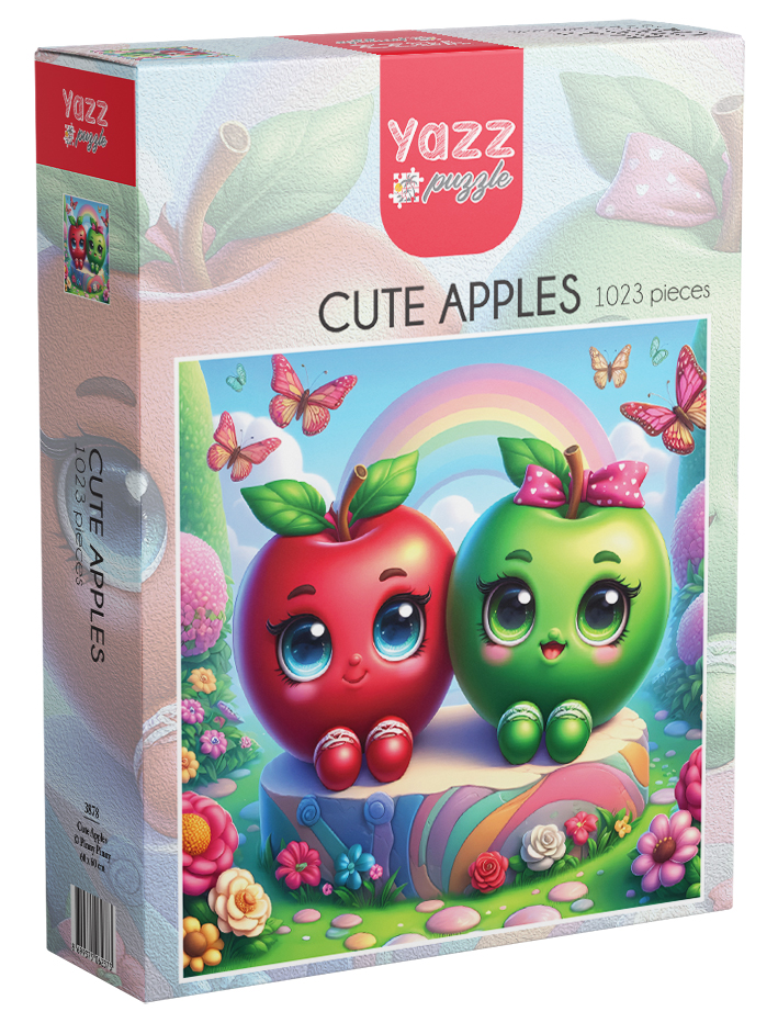 Yazz Puzzle - Cute Apples - 1023 bitar