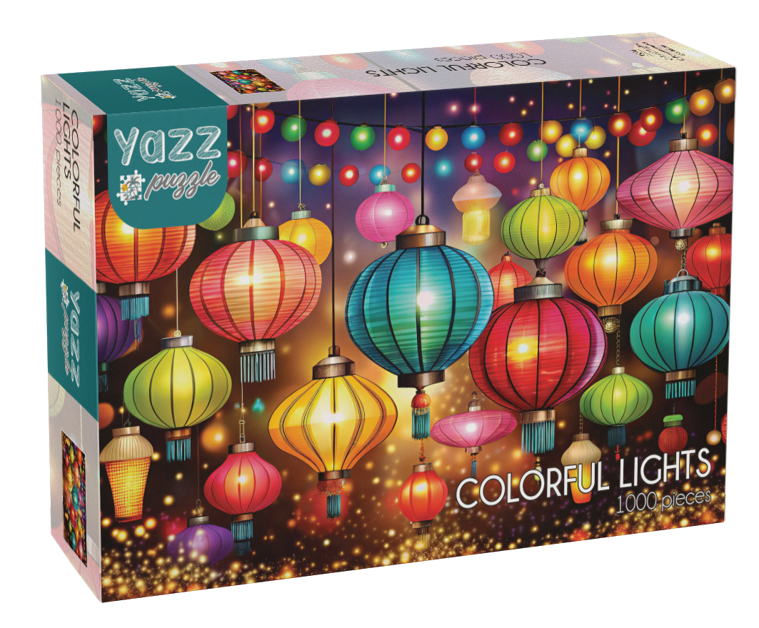 Yazz Puzzle - Colorful Lights - 1000 bitar