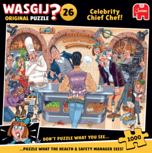 Wasgij – Original 26 – Celebrity Chief Chef! – 1000 bitar