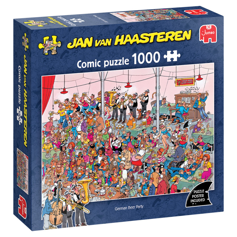 Jan Van Haasteren - The German Bear Party - 1000 Bitar