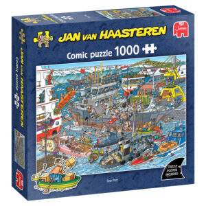 Jan Van Haasteren – Sea Port – 1000 Bitar