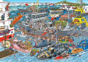 Jan Van Haasteren – Sea Port – 1000 Bitar