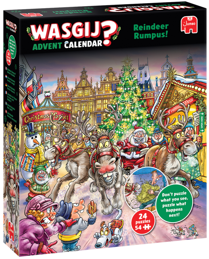 Wasgij - Christmas Advent Calendar 2025 - 24 x 54 bitar
