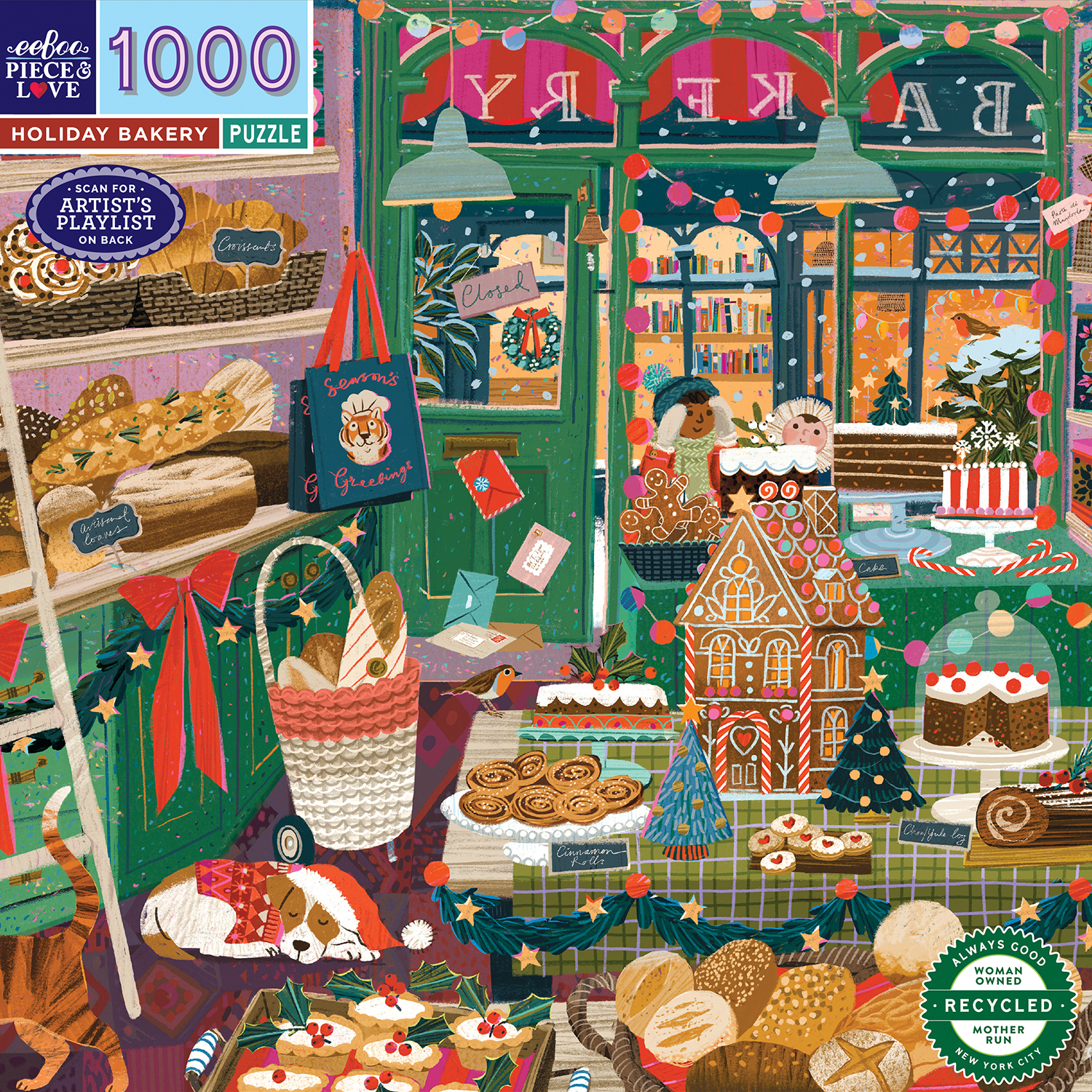 Eeboo - Holiday Bakery - 1000 bitar