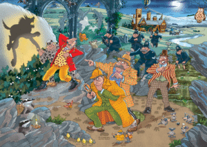Wasgij – Mystery 14 – The Hound Of The Wasgijville! – 1000 bitar