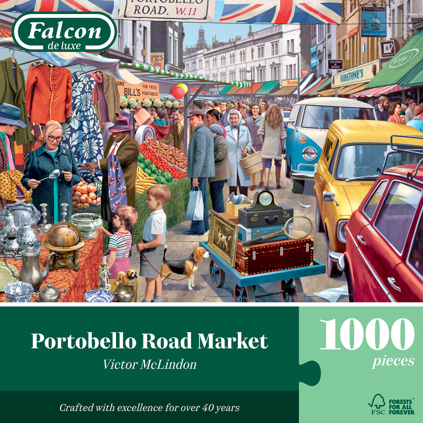 Falcon - Portobello Road Market - 1000 bitar
