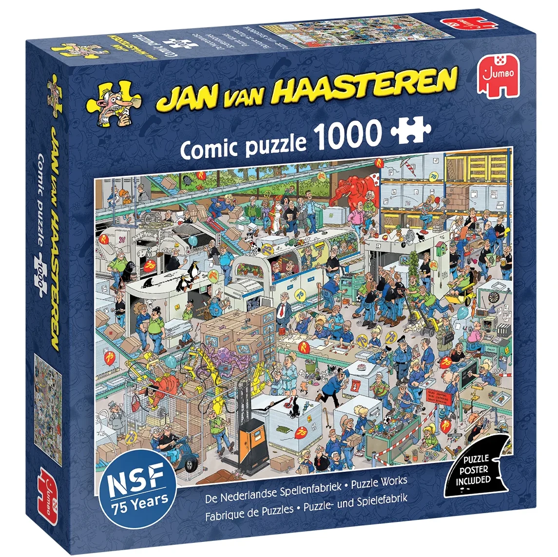 Jan Van Haasteren - Puzzle Works - 1000 Bitar
