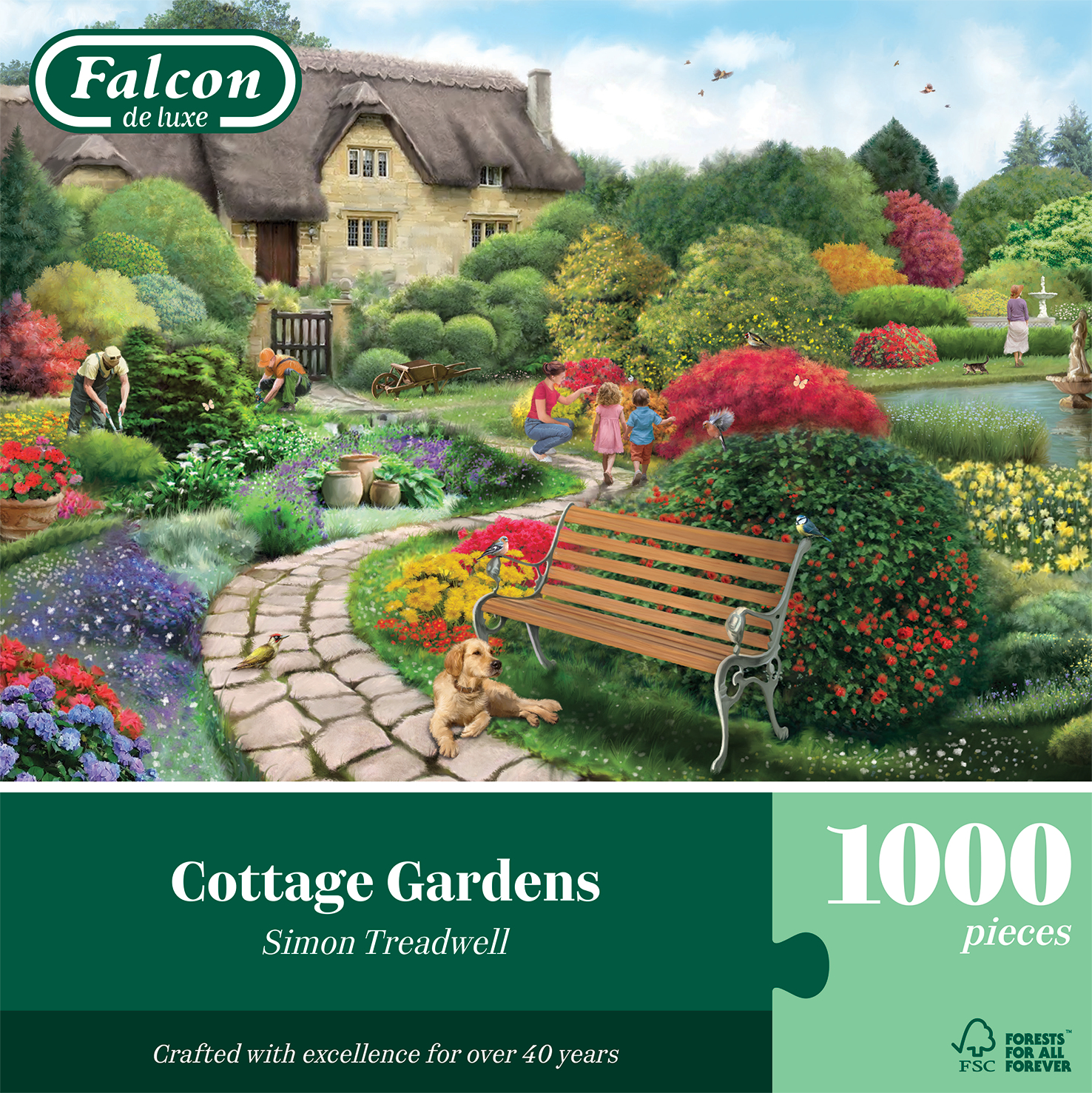 Falcon - Cottage Gardens - 1000 bitar