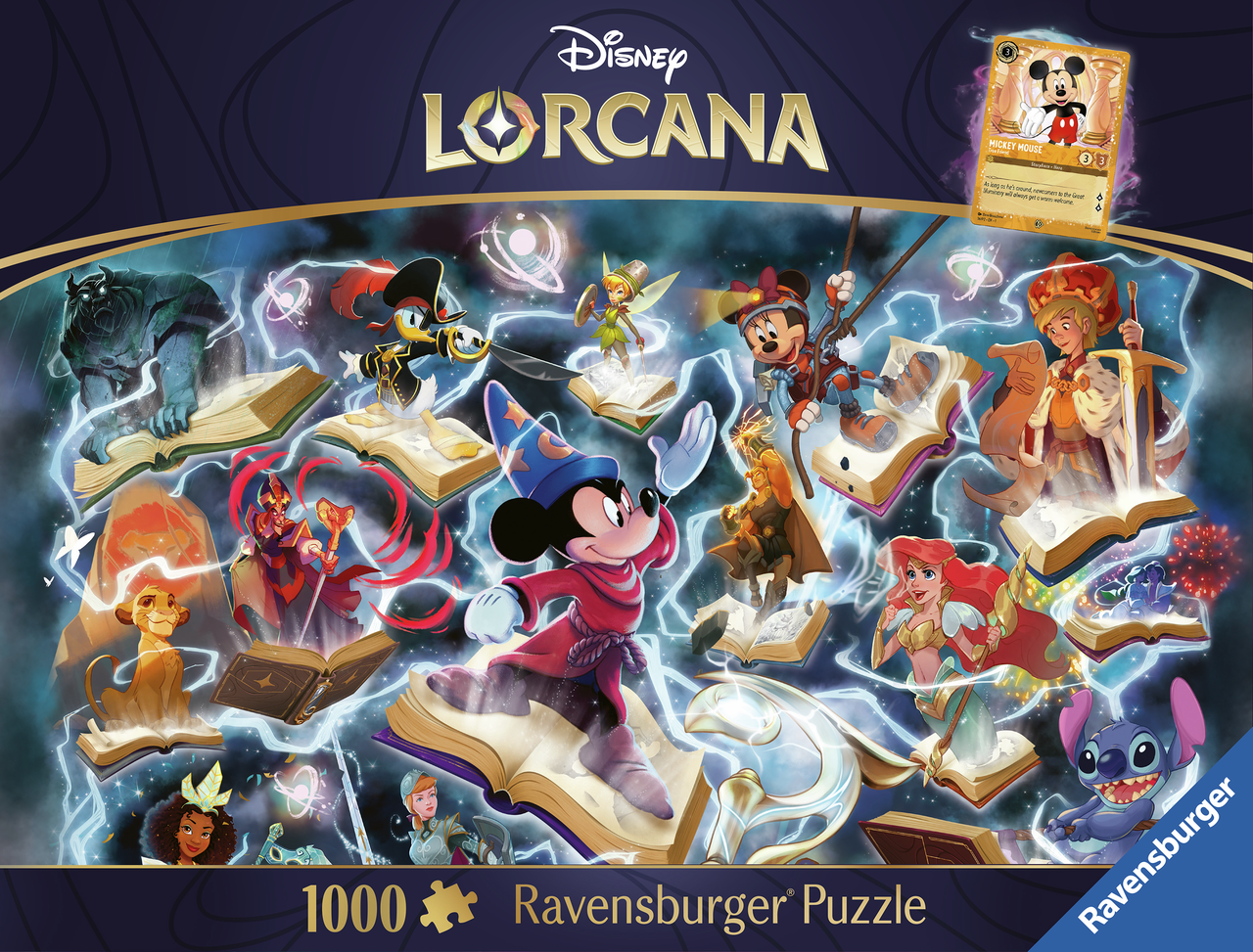 Ravensburger - Glimmers of the Realm: Steel - 1000 bitar