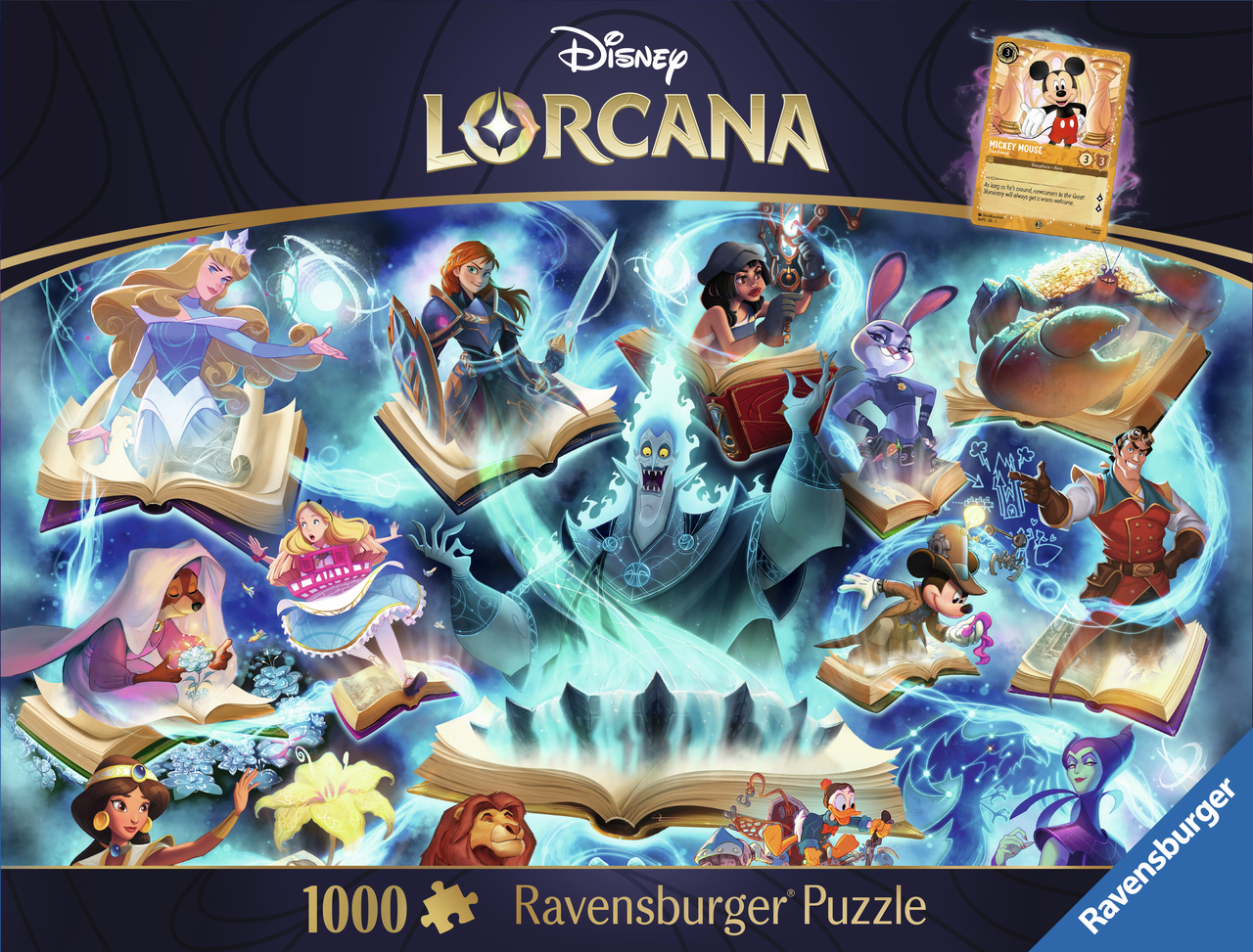 Ravensburger - Glimmers of the Realm: Sapphire - 1000 bitar