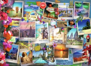 Ravensburger – World Travel Pinboard – 500 bitar