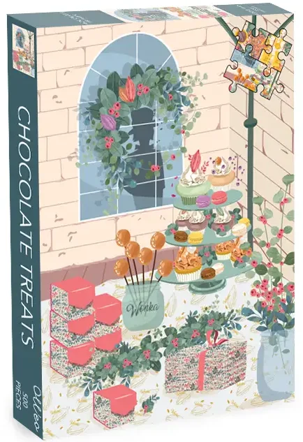 Olleo Puzzles - Chocolate Treats - 500 bitar