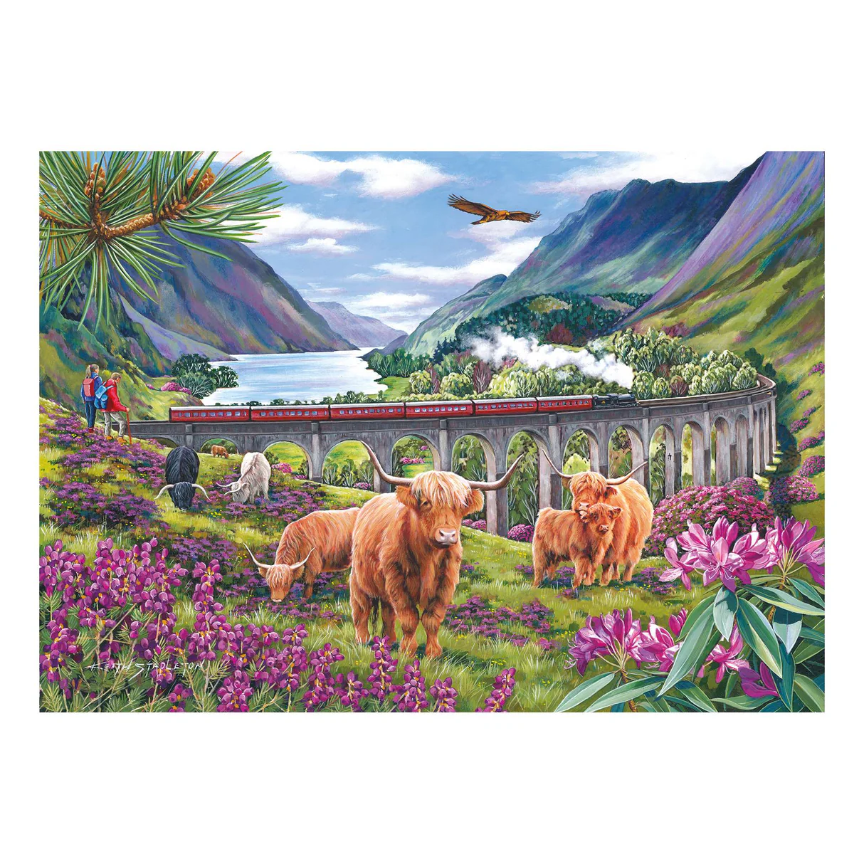 HOP - Glenfinnan Ladies - 1000 bitar - Bild 5