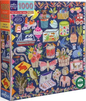 Eeboo – The Cat & the Yarn – 1000 bitar