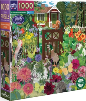 Eeboo – Scandinavian Garden – 1000 bitar