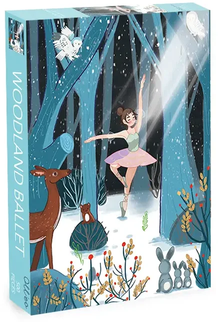 Olleo Puzzles - Woodland Ballet - 500 bitar