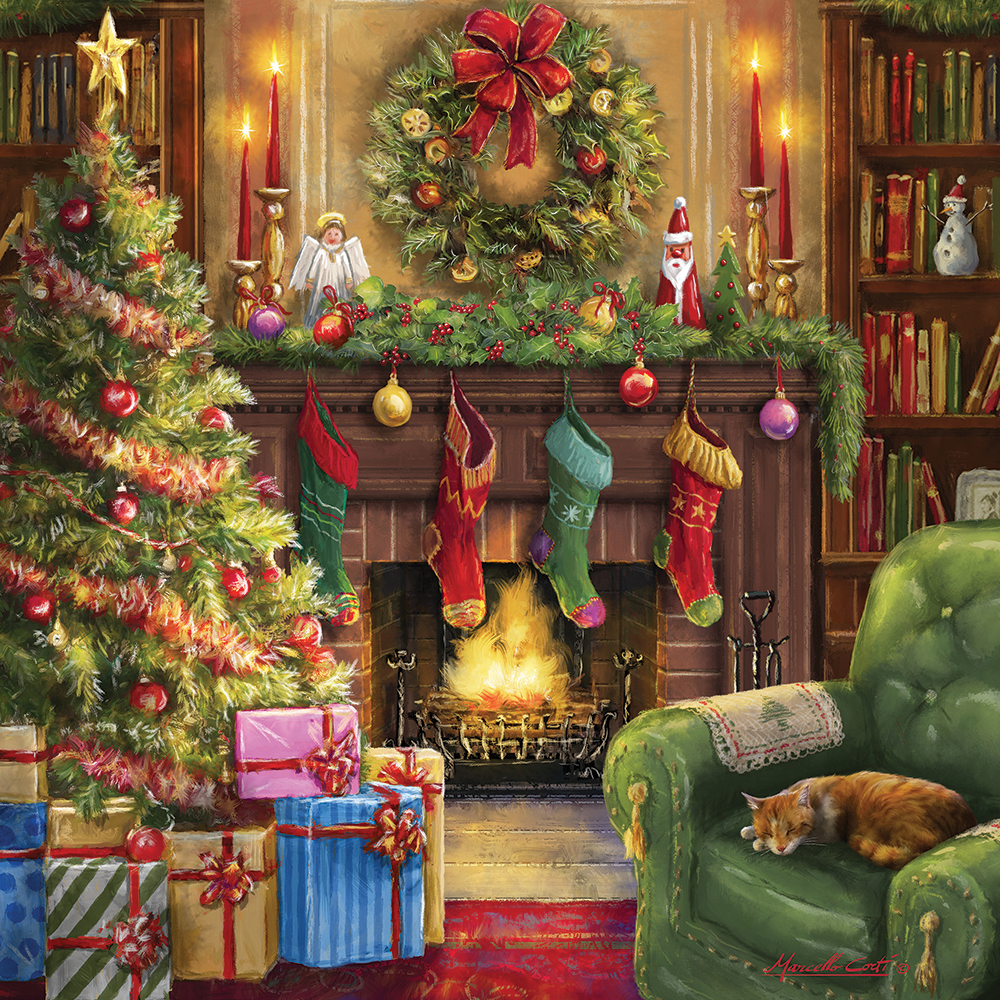 Bluebird - Cozy Christmas Evening - 1000 bitar