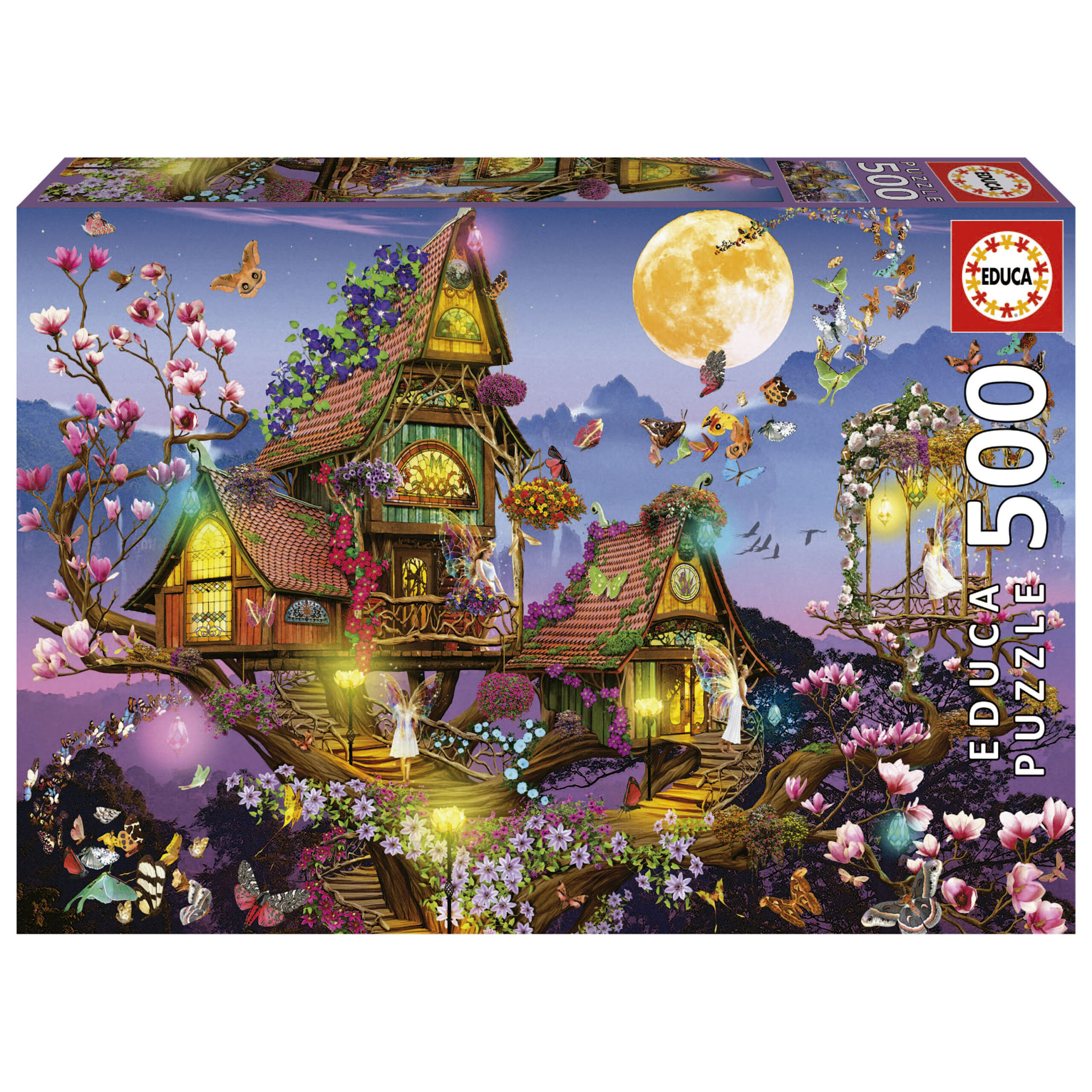 Educa - Fairy House - 500 bitar