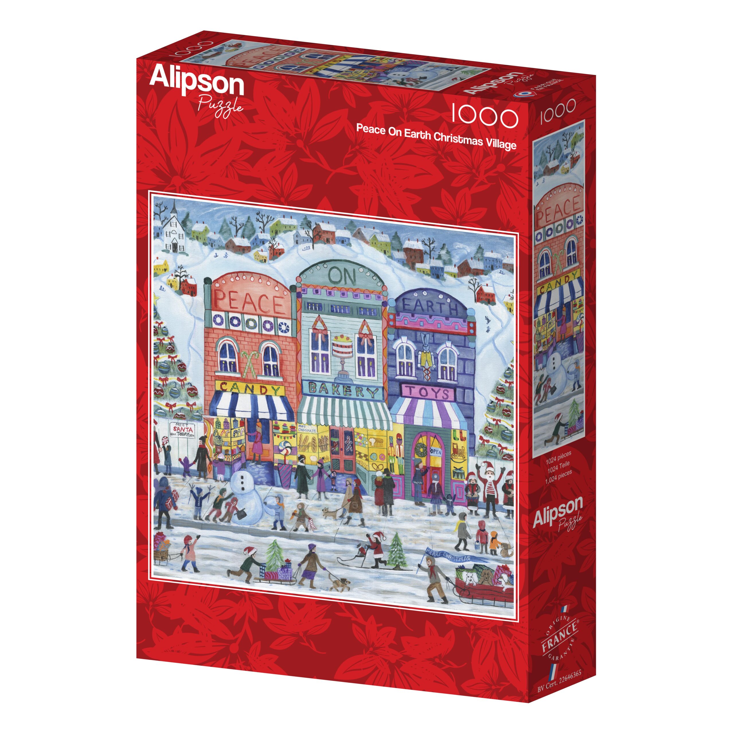 Alipson - Peace On Earth Christmas Village - 1000 bitar