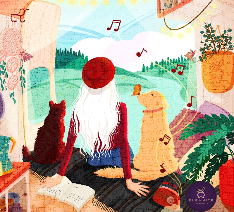 Elewhite - Van Journey - 1000 bitar