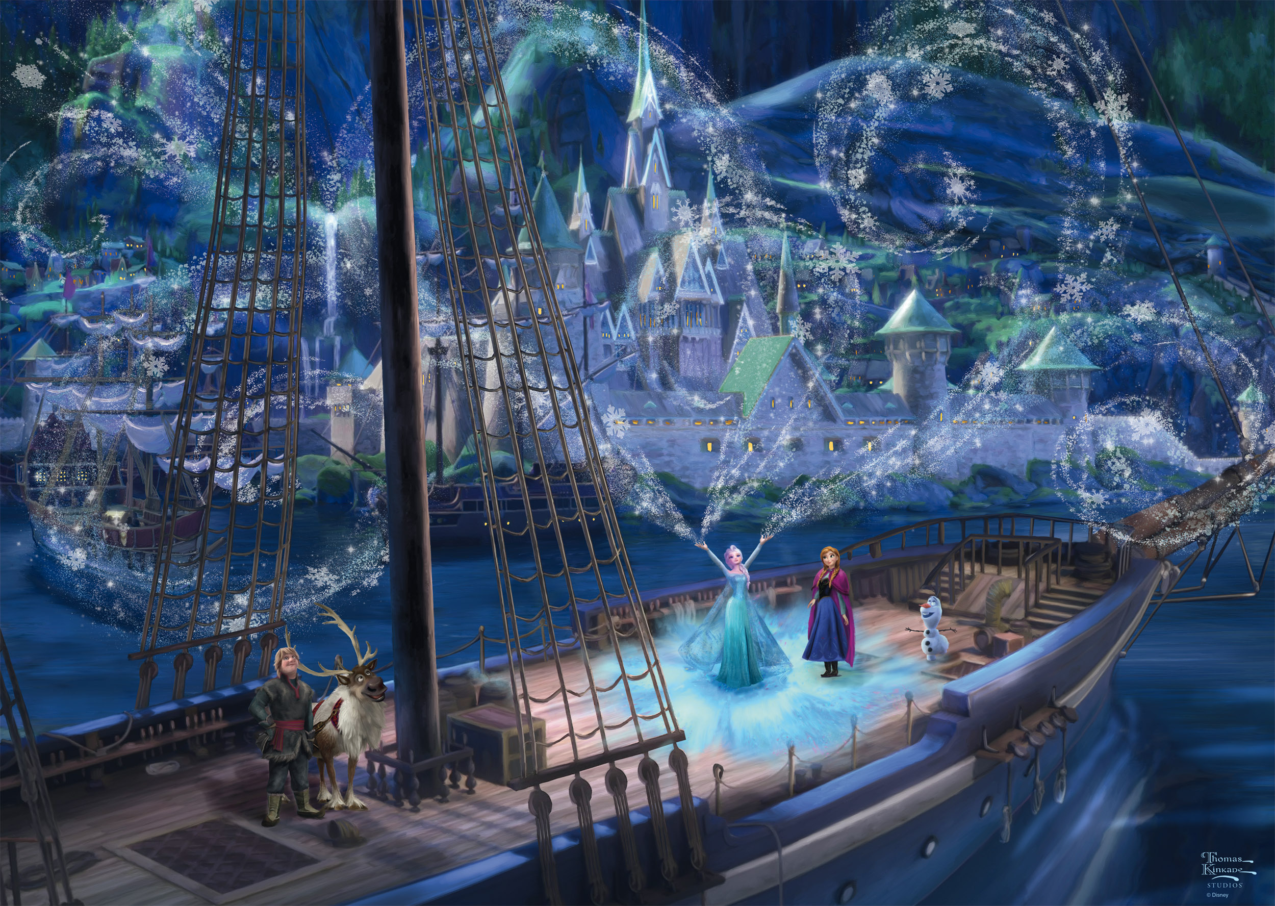 Schmidt - Disney - Frozen Loven and Magic - 1000 bitar