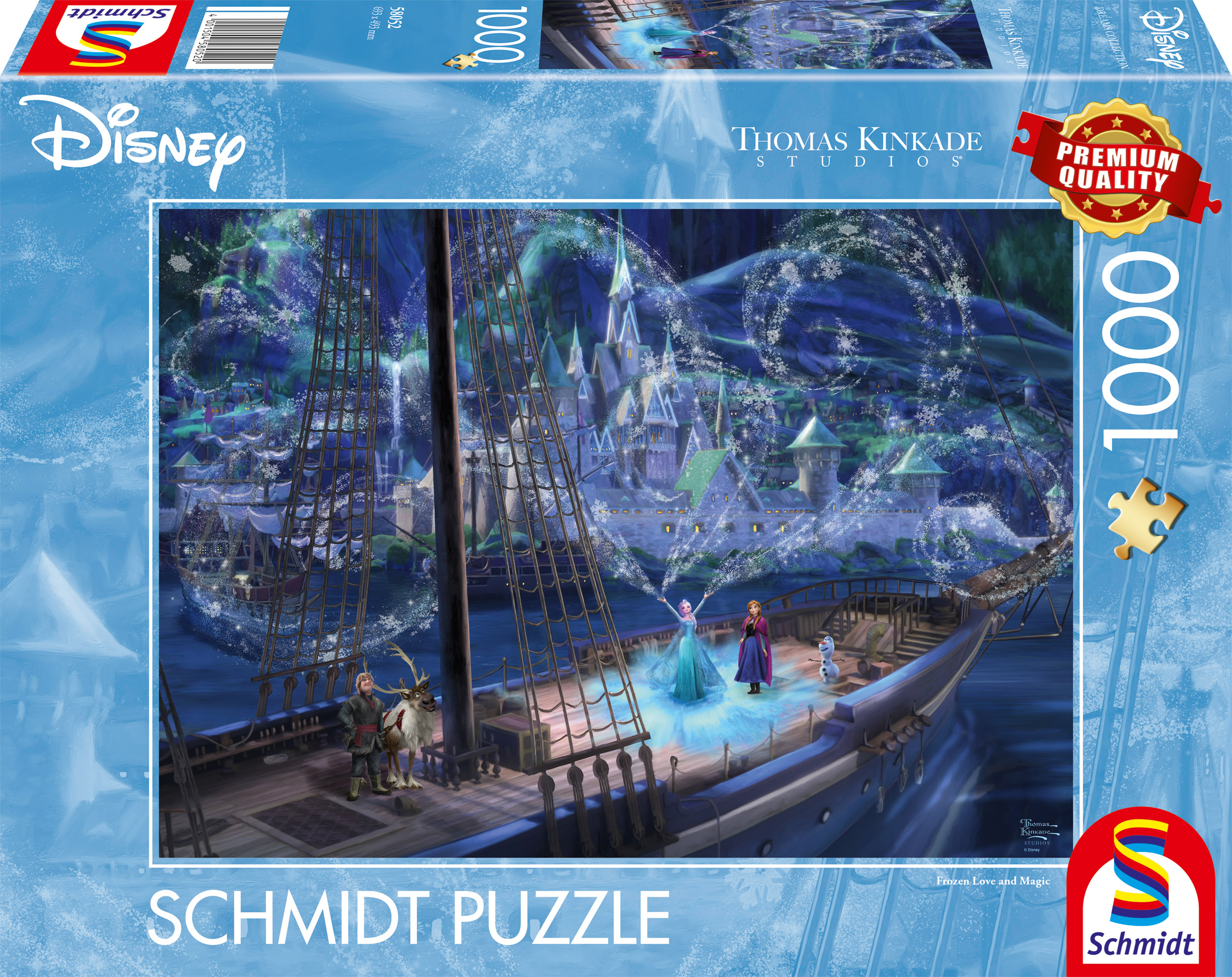 Schmidt - Disney - Frozen Loven and Magic - 1000 bitar