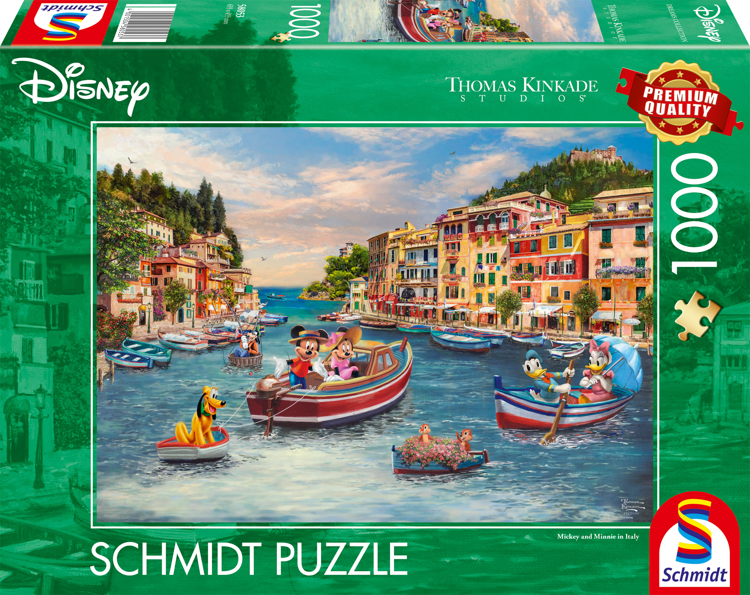 Schmidt - Disney - Mickey and Minne in Italy - 1000 bitar