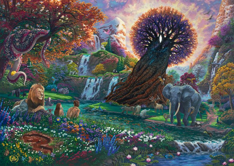 Schmidt - The Garden of Eden - 1000 bitar