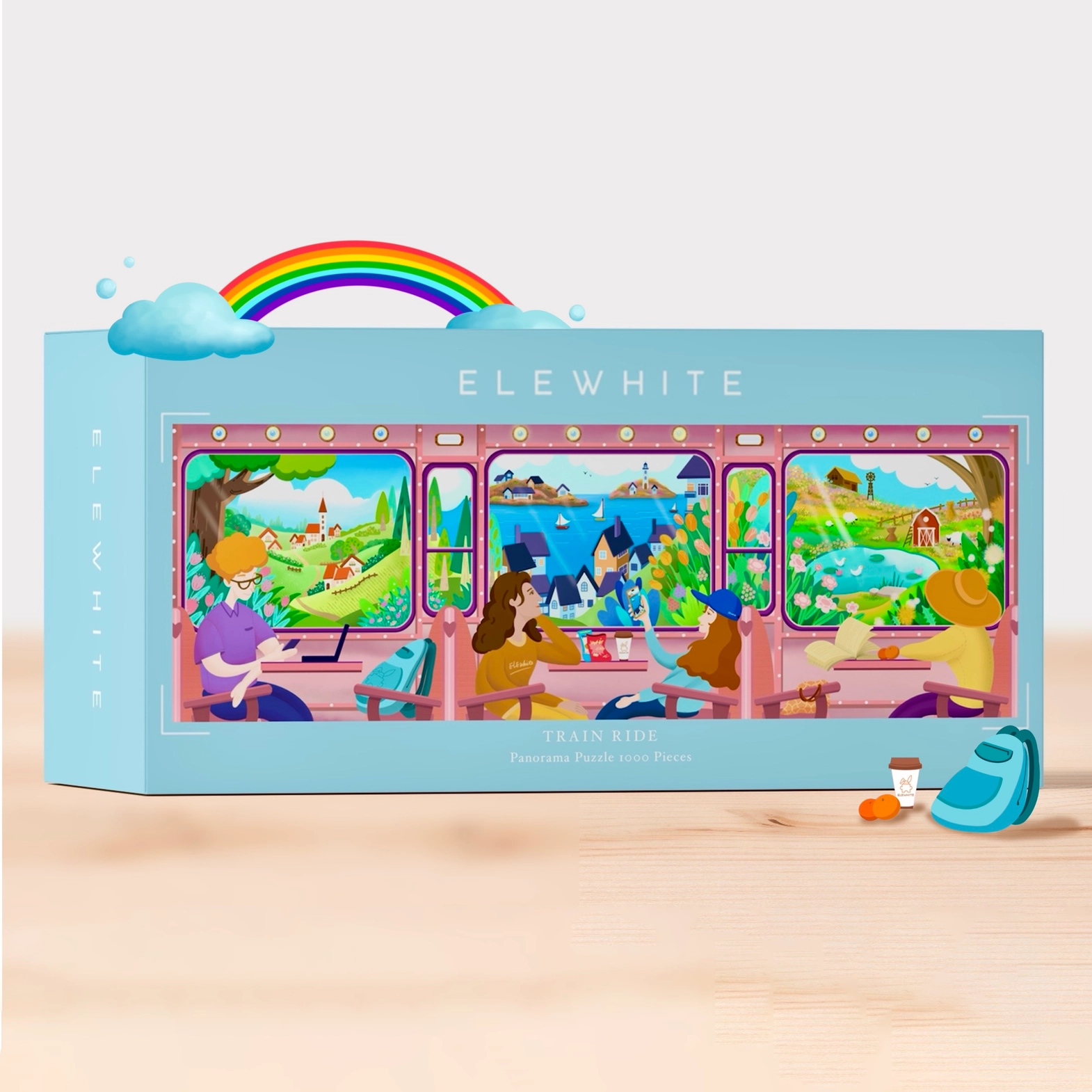 Elewhite - Train Ride - 1000 bitar