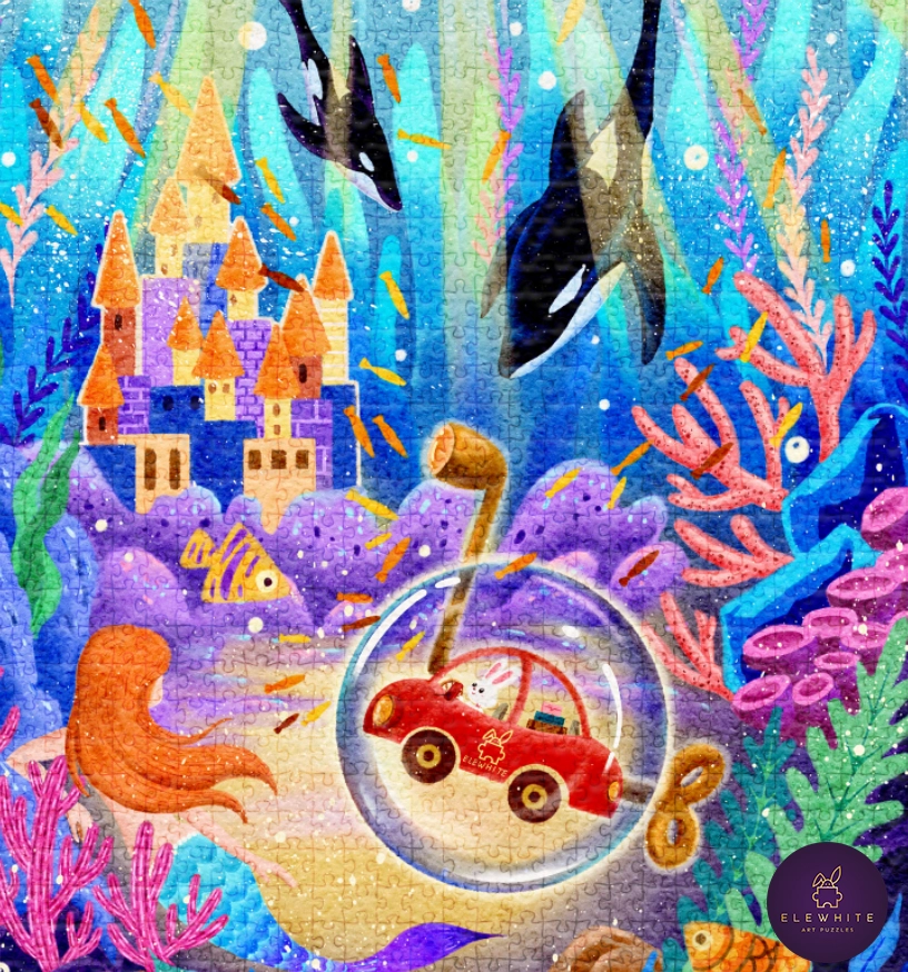 Elewhite - Blue Odyssey Art - 1000 bitar