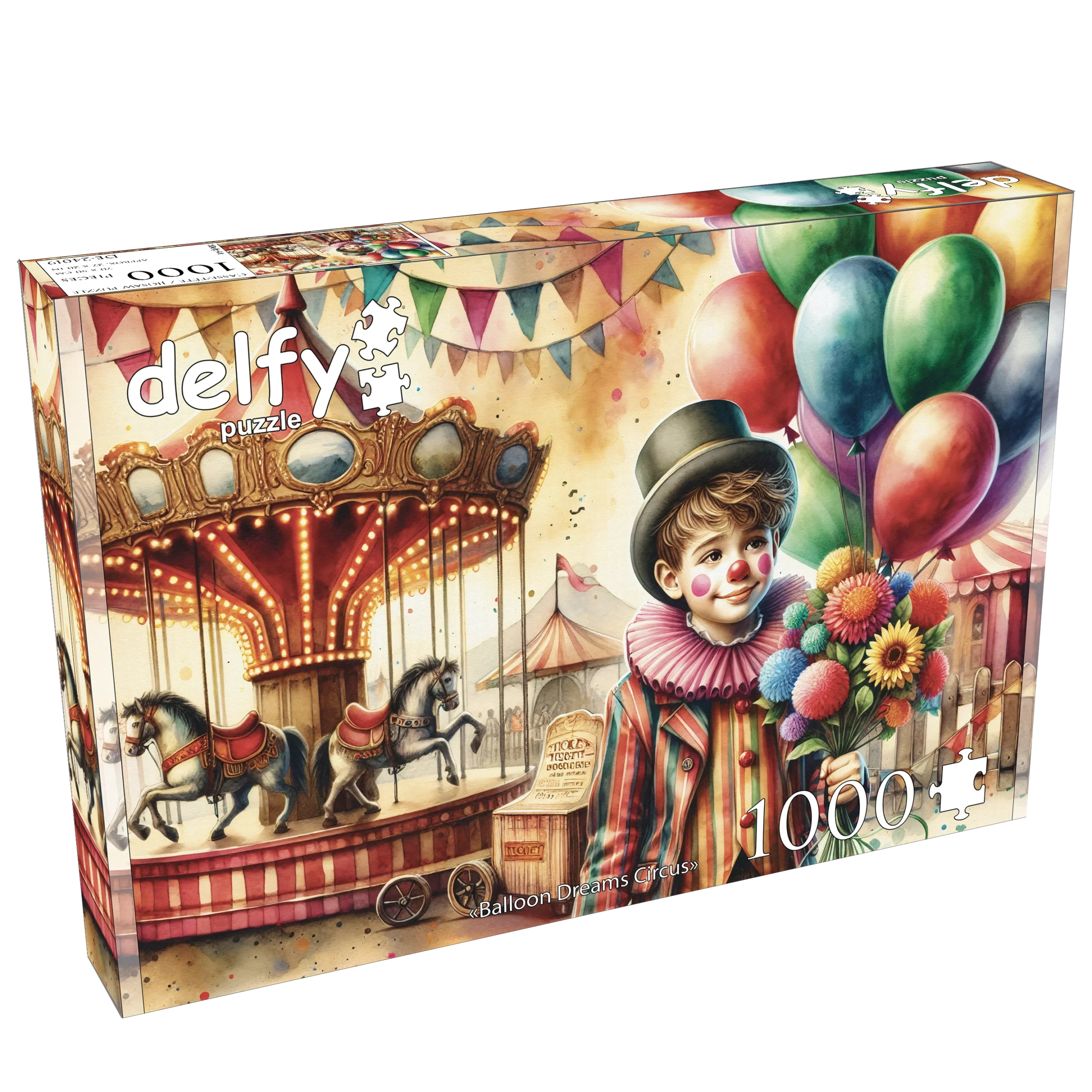 Delfy - Ballon Dreams Circus - 1000 bitar