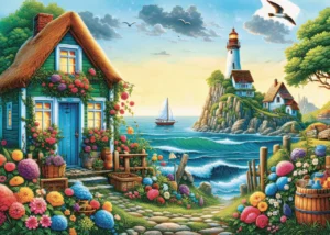 JaCaRou – Blue House Bay – 1000 bitar
