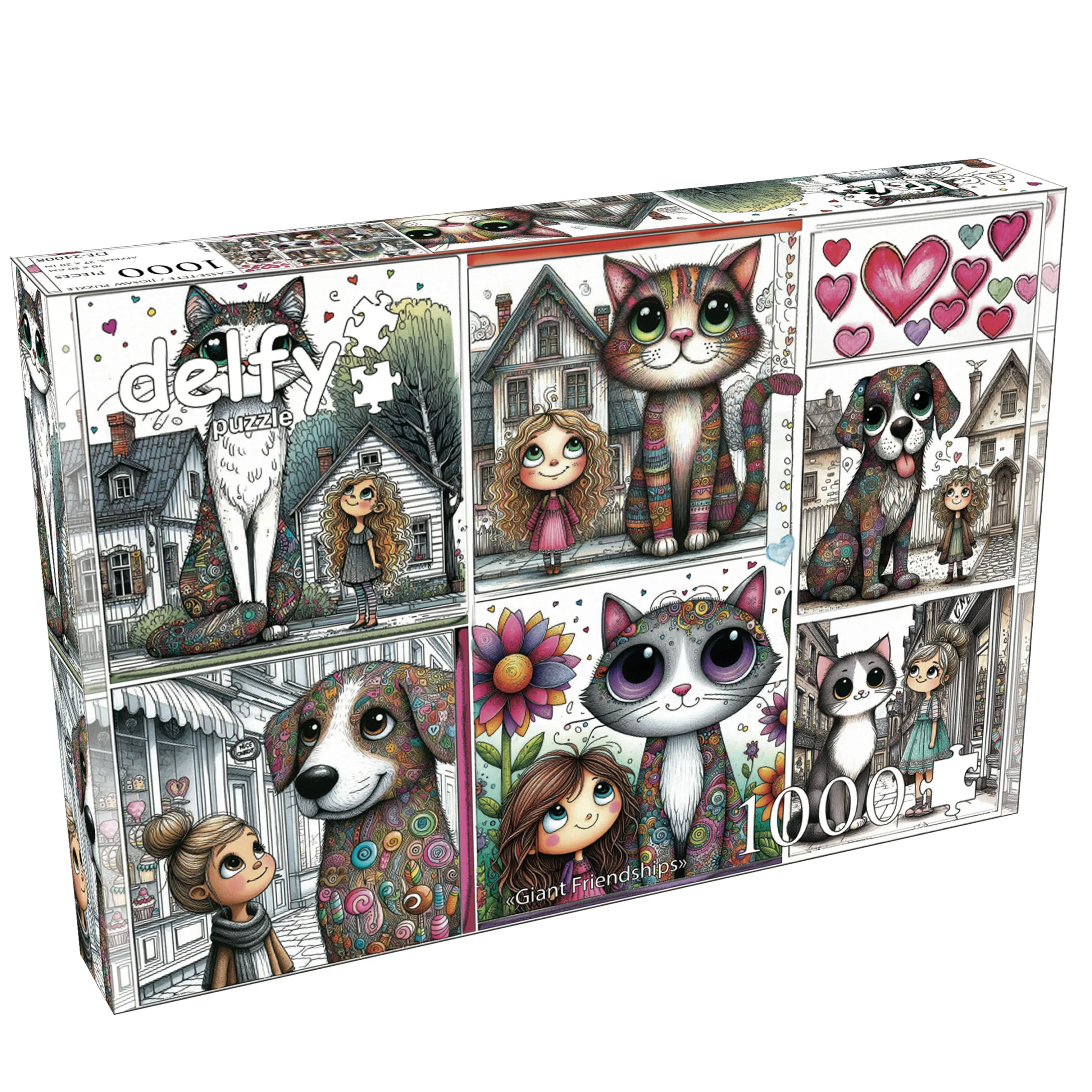 Delfy - Giant Friendships - 1000 bitar