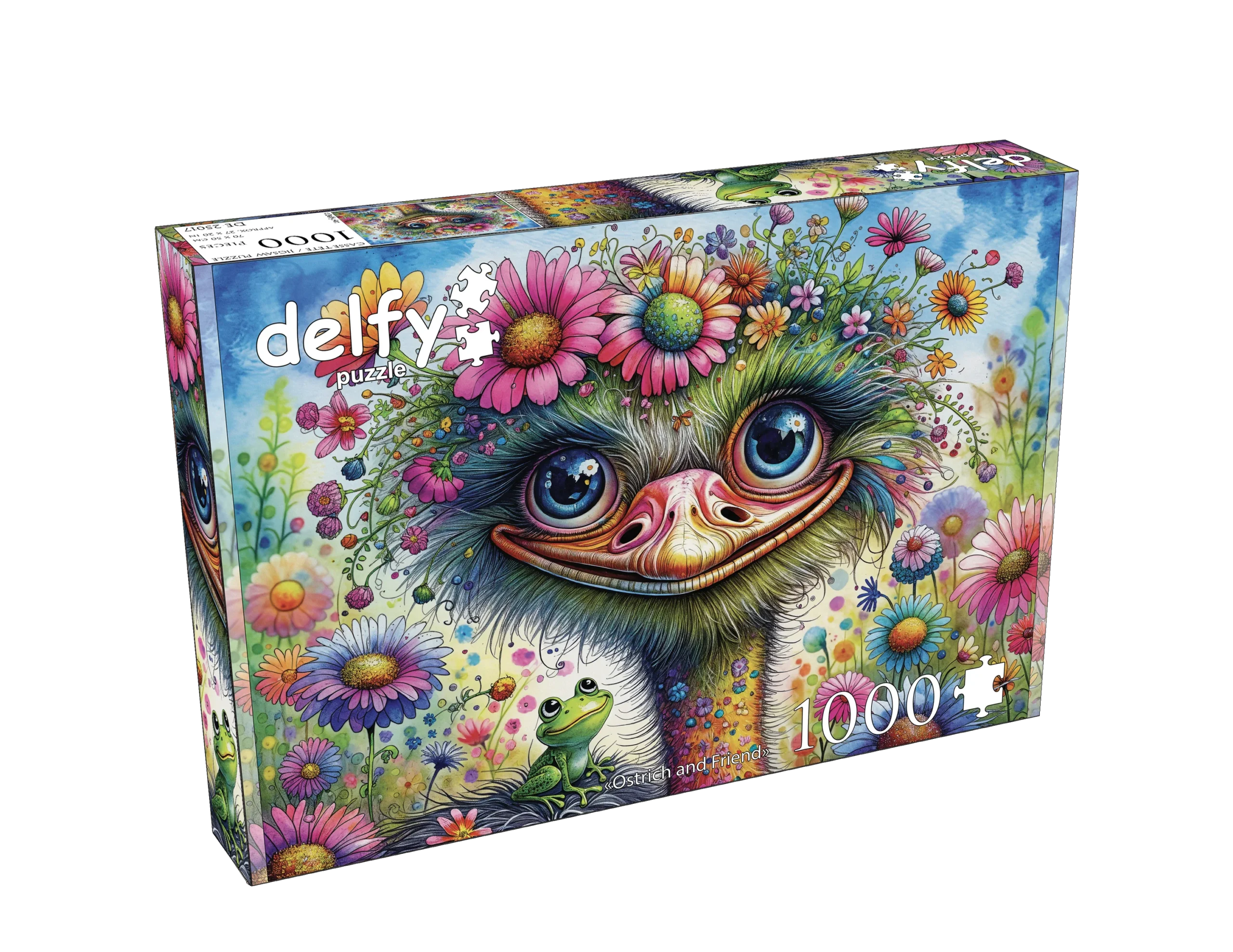 Delfy - Ostrich and Friend - 1000 bitar