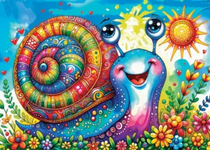 Delfy – Snail You Later – 1000 bitar