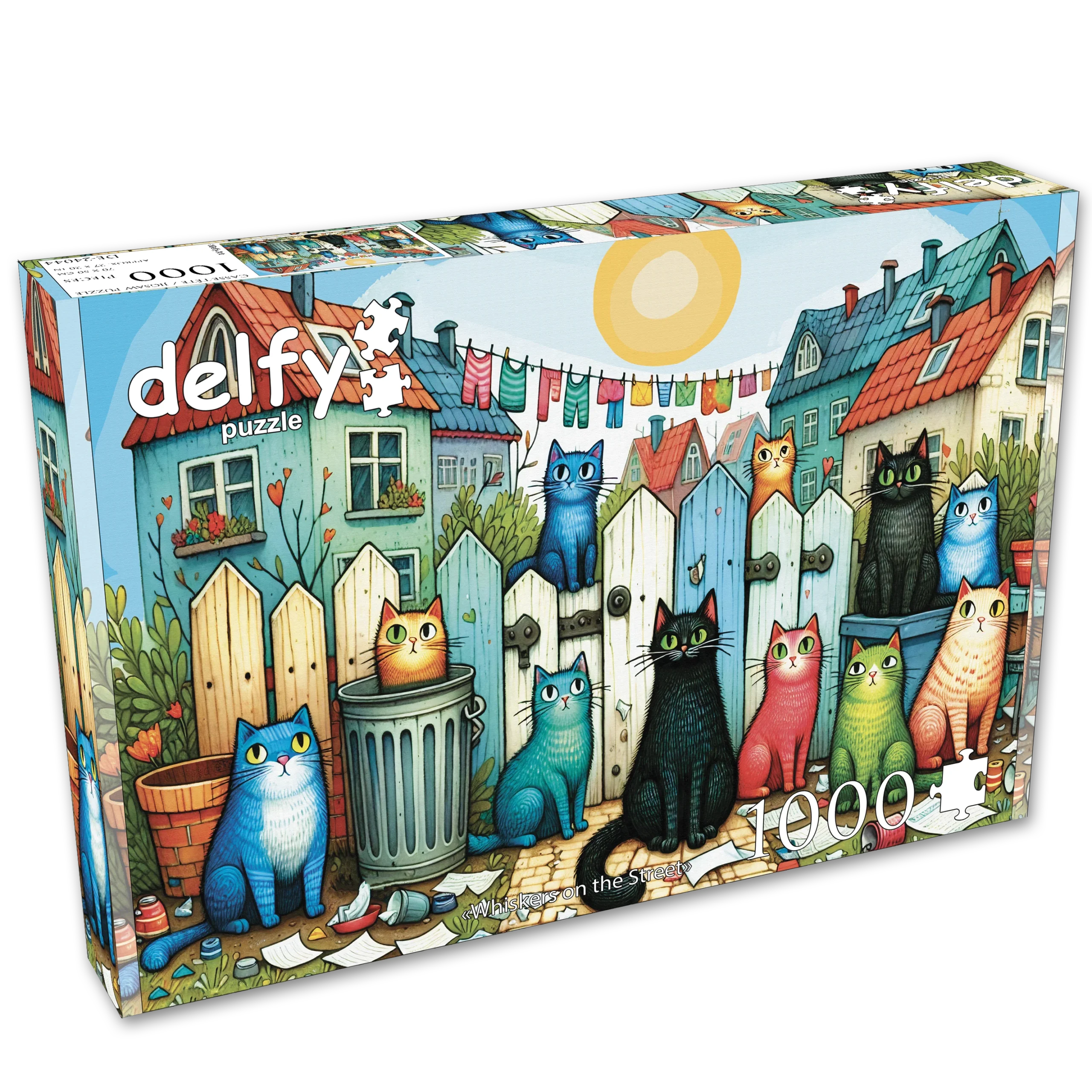 Delfy - Whiskers on the Street - 1000 bitar