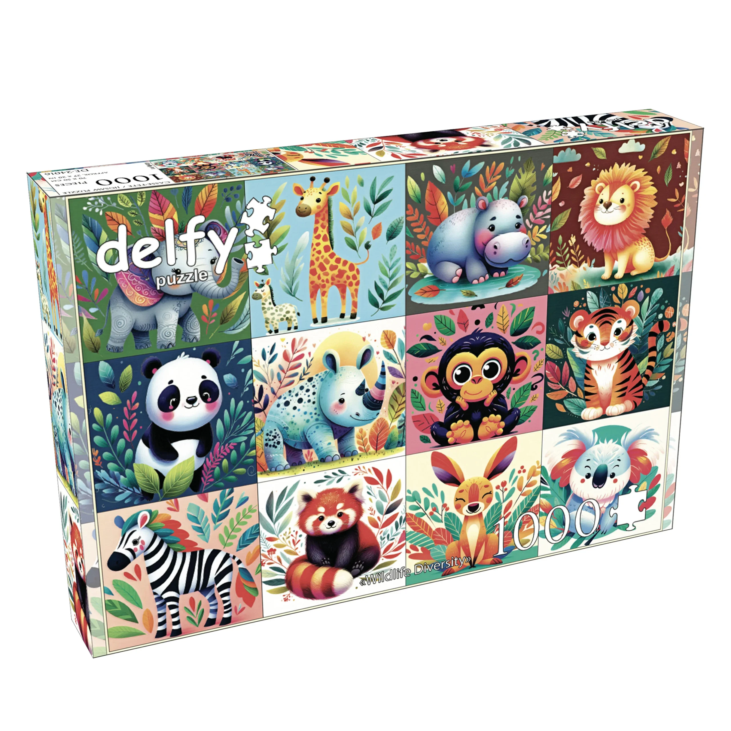 Delfy - Wildlife Diversity - 1000 bitar