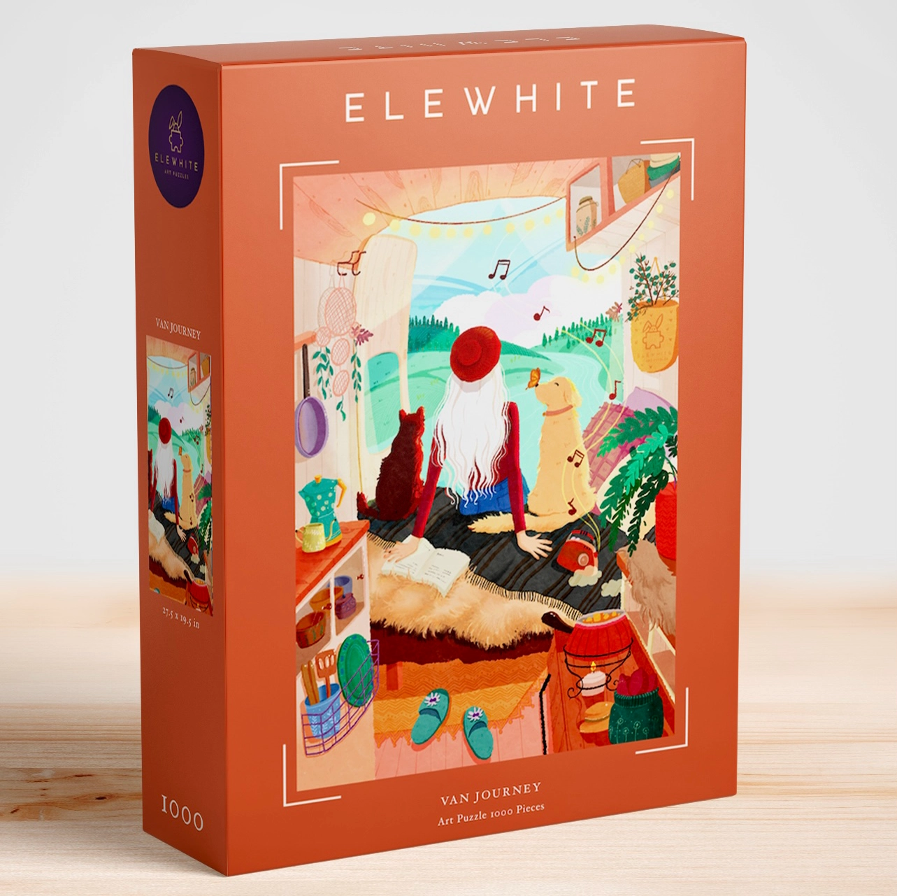 Elewhite - Van Journey - 1000 bitar